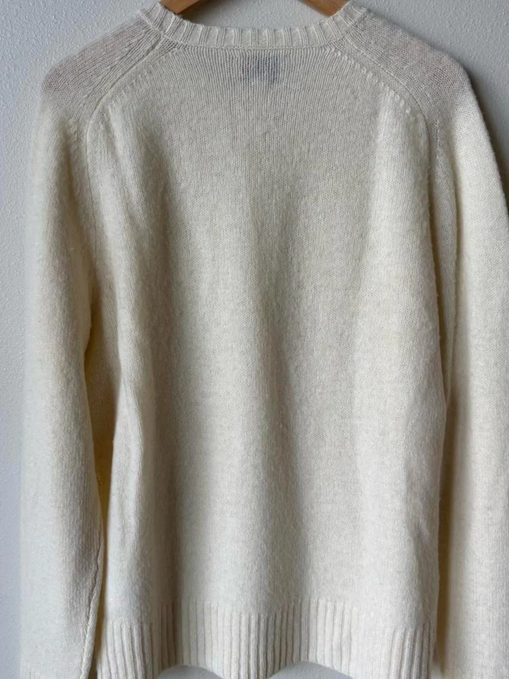 J.Crew Soft-washed 100% Wool Saddle-Sleeve Sweater